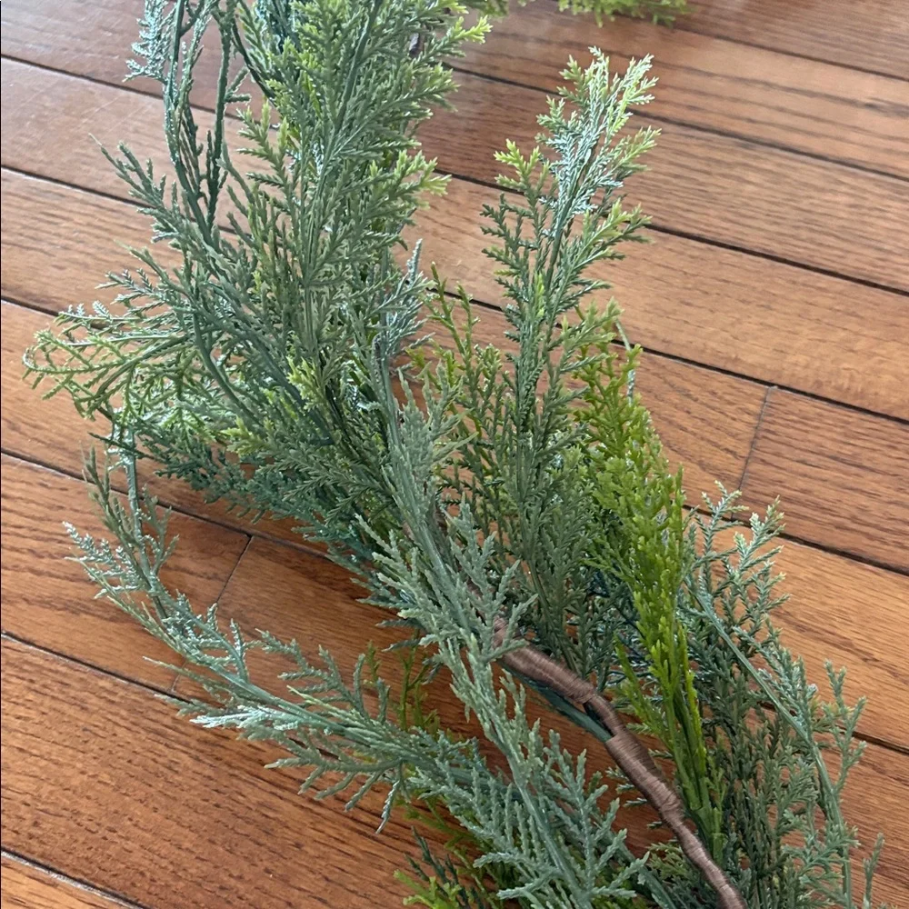 6 feet fresh pine garland from Pier 1 imports, NWT